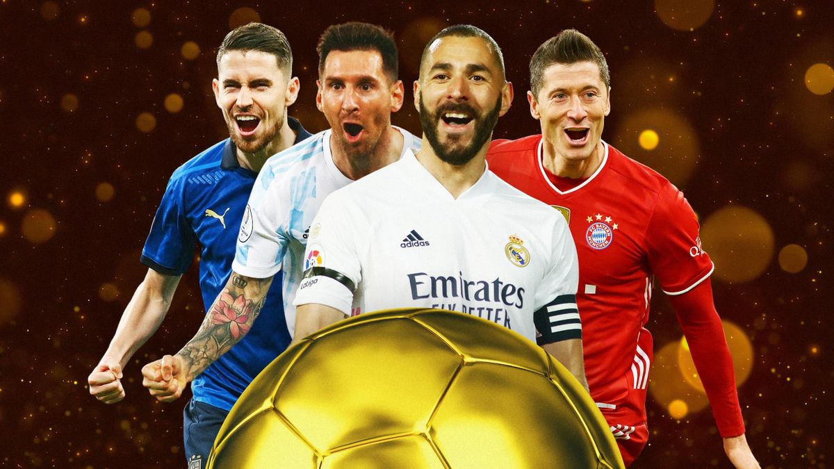 Jorginho, Messi, Benzema et Lewandowski : l'un de ces joueurs sera Ballon d'Or