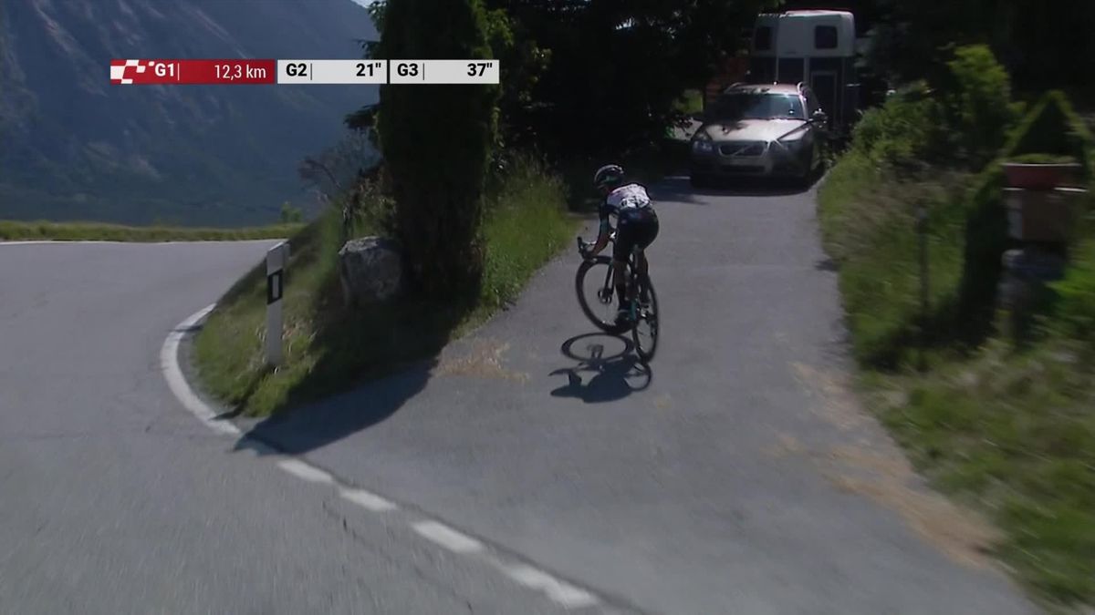 Tour de Suisse : Stage 5 : Chaves Rubio takes the wrong way