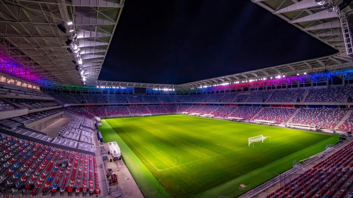 Stadionul Steaua, locația partidei România - Islanda