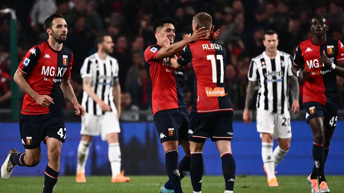 Le Genoa a fait tomber la Juventus