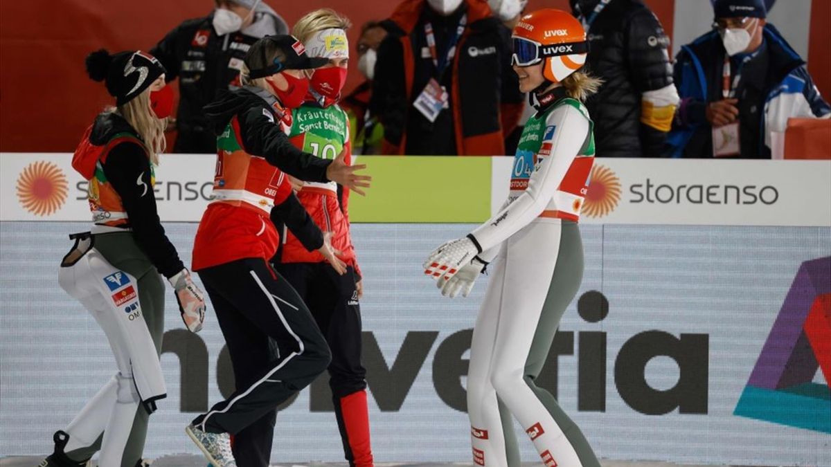 WM Oberstdorf: Kramer beschert Österreich Team-Gold - DSV-Team erreicht Platz fünf - Eurosport