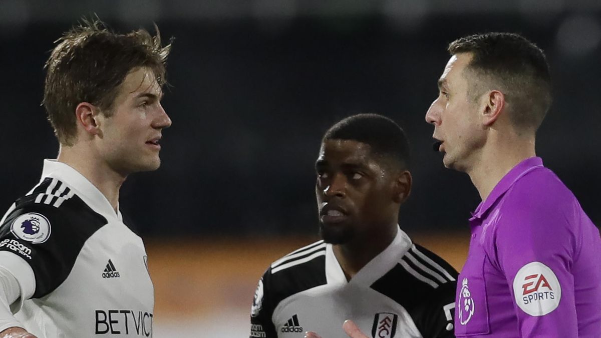 Fulham conceded a penalty against Tottenham because of an accidental handball