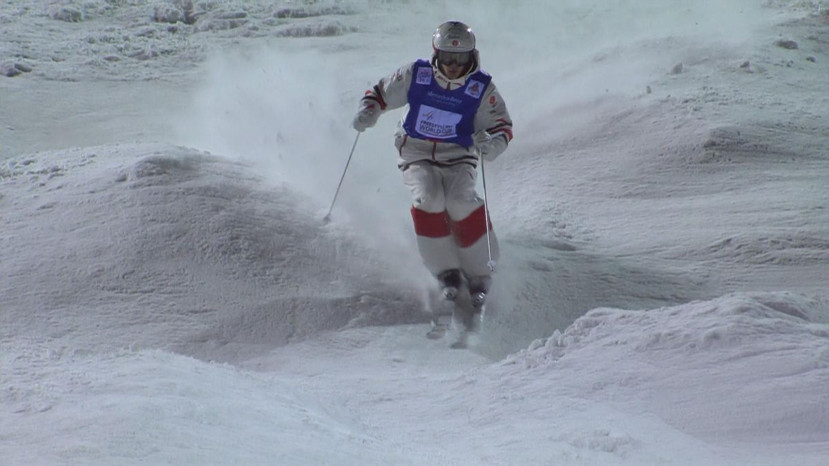 Freestyle skiing : Mikael Kingsbury's run in ruka