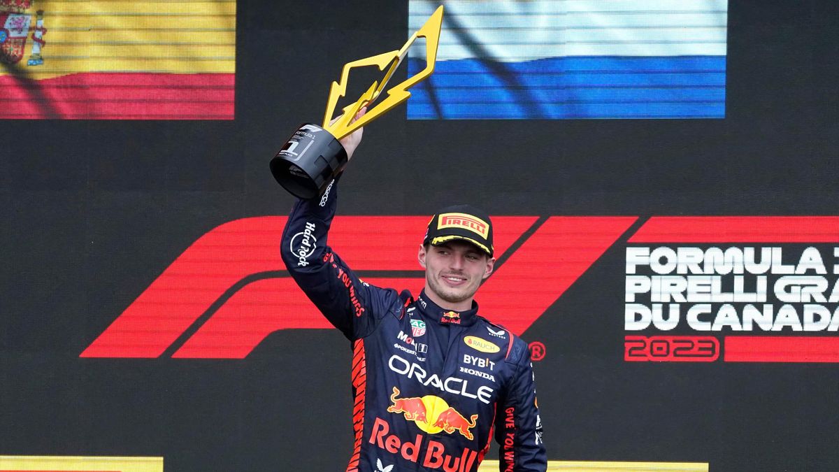Max Verstappen dominates Canadian Grand Prix to give Red Bull 100th Formula 1 race victory - Eurosport