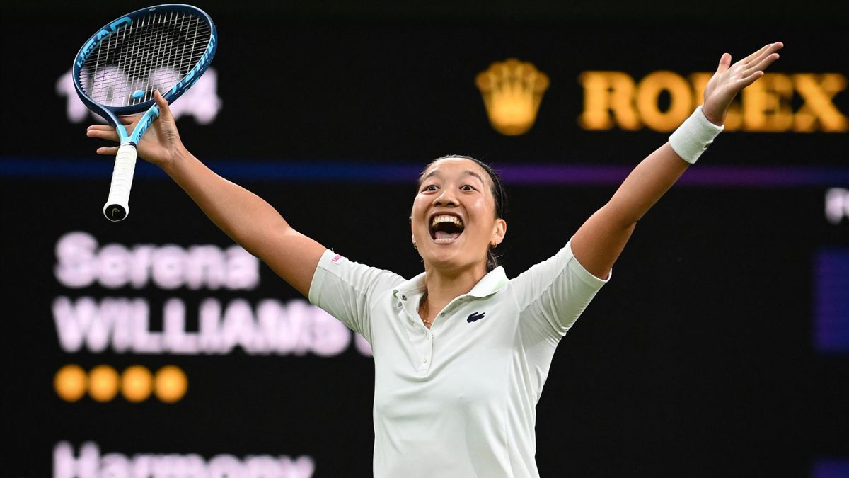 Harmony Tan a signé le plus grand exploit de sa carrièe en sortant Serena Williams au premier tour à Wimbledon - 28 juin 2022