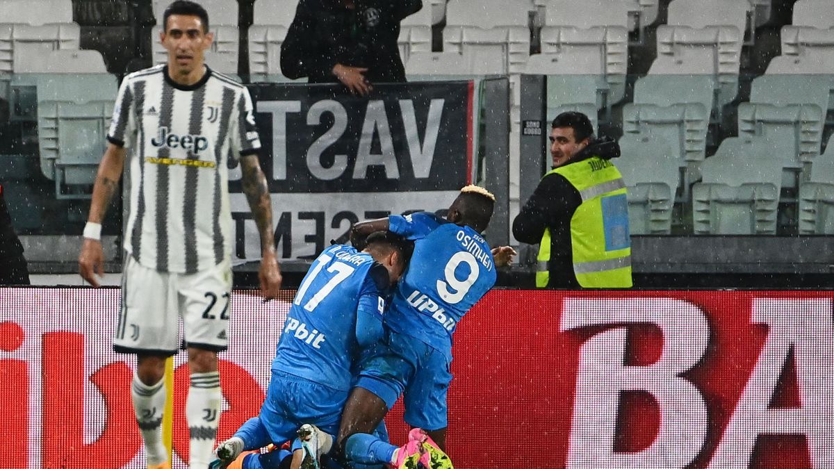 Juventus 0-1 Napoli - Leaders Napoli move closer to Serie A title with  dramatic late victory over Juve - Eurosport