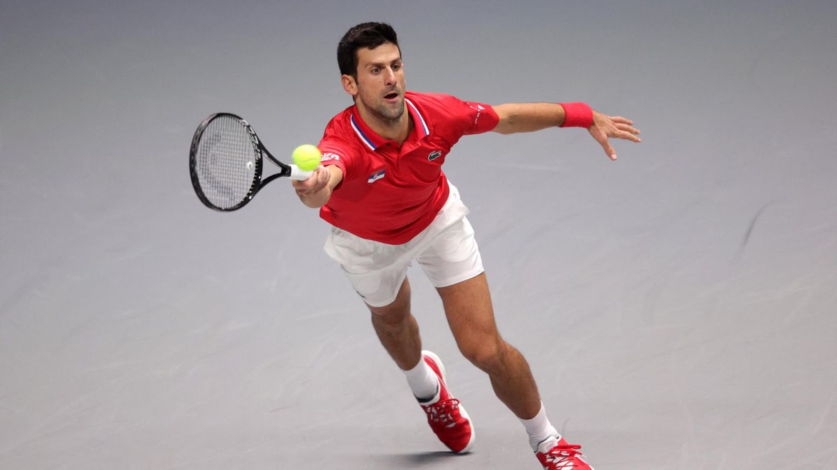 Novak Djokovic für Serbien im Davis Cup