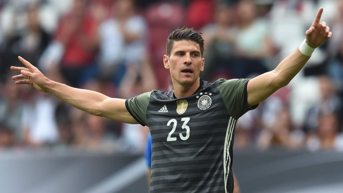 EM 2016 - Aufstellung: Deutschland mit Mario Gomez und ...