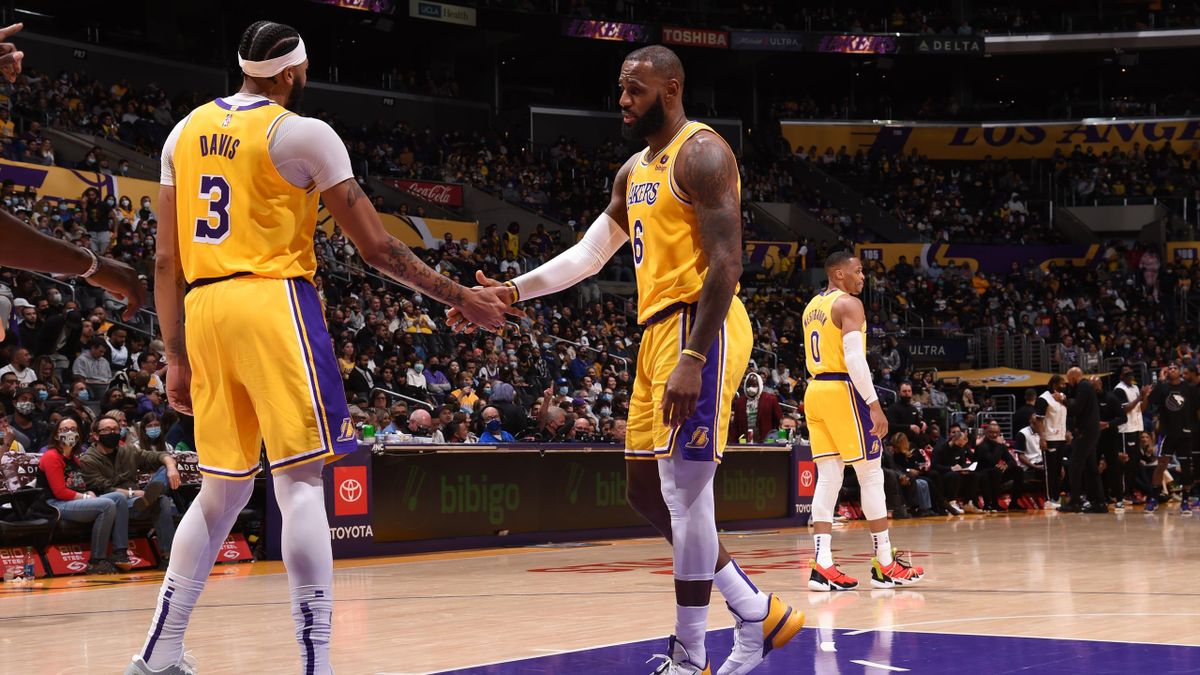 LeBron James et Anthony Davis (Lakers)