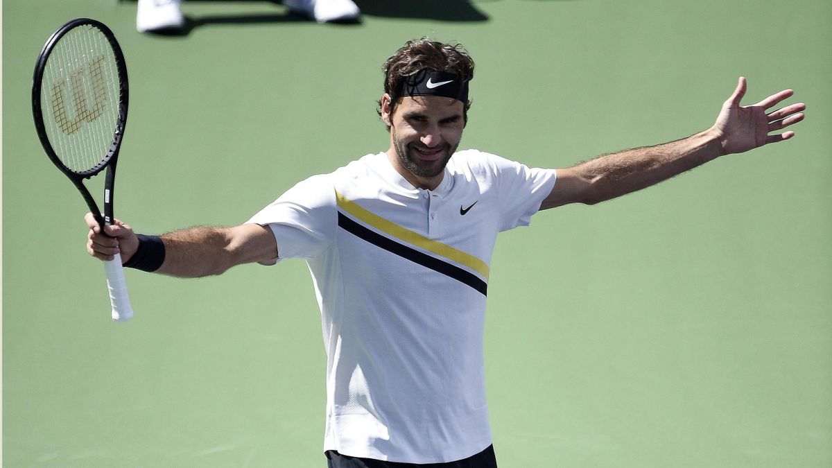 chaussure federer indian wells 2018