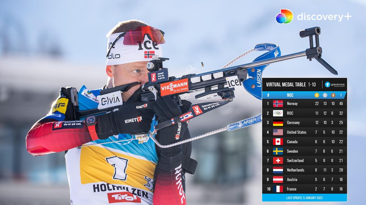 Johannes Thingnes Bø forventes at høste medaljer til Norge i skiskydning.
