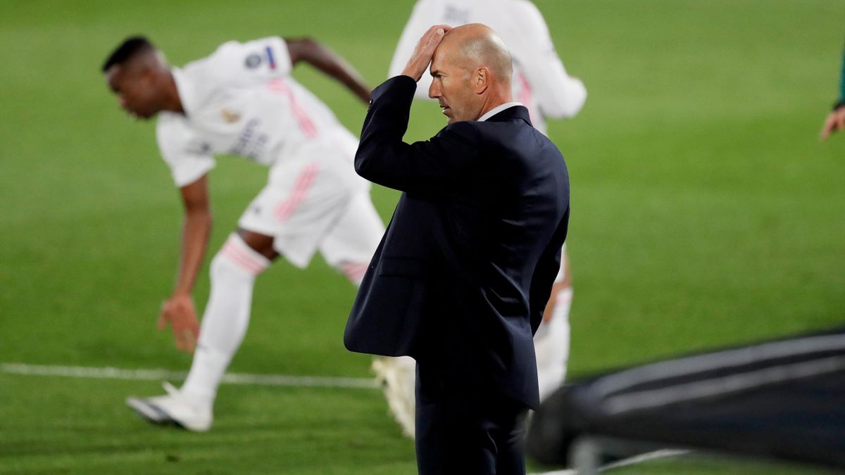 Zidane worried by Madrid's drop in confidence after Shakhtar shocker - Eurosport