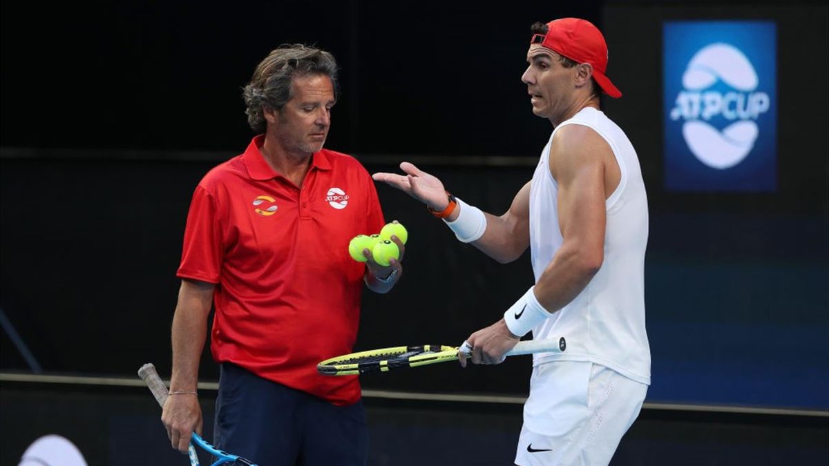 Nadal y Roig en la ATP Cup