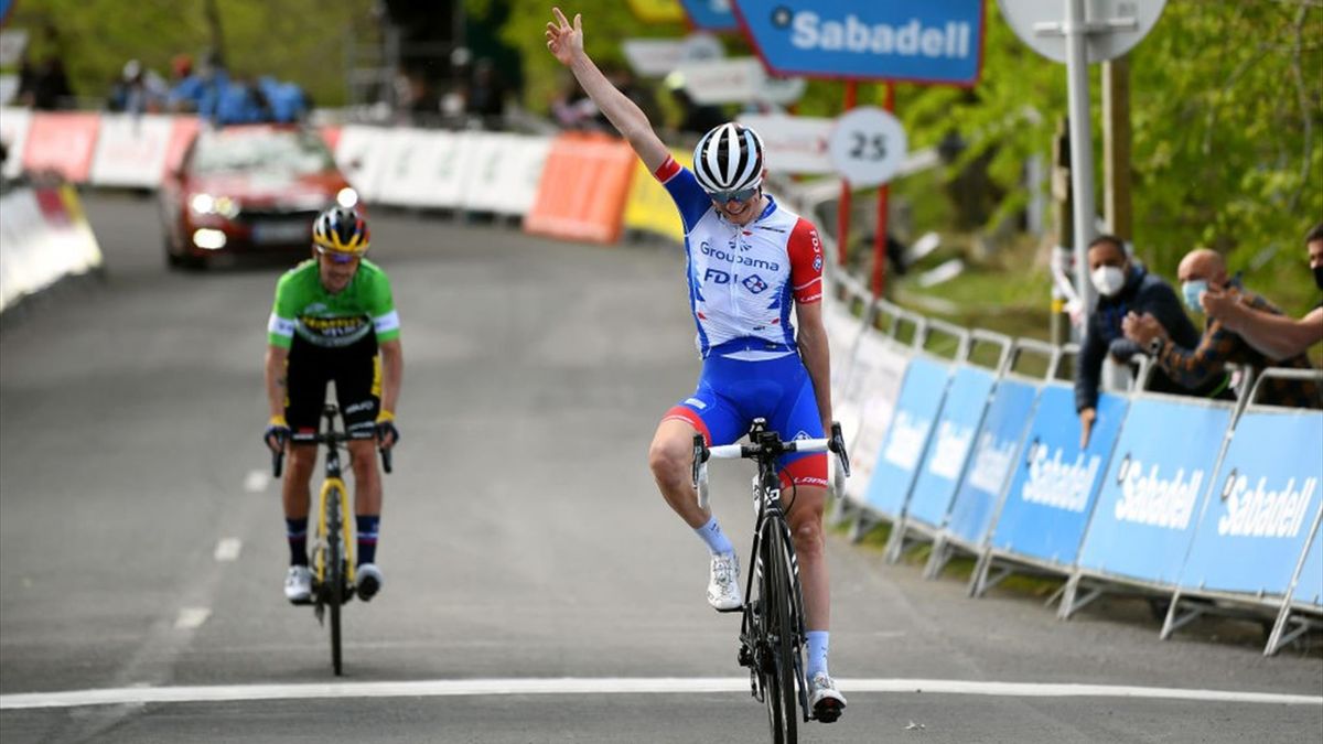 Gaudu vince ad Arrate davanti a Primoz Roglic - Giro dei Paesi Baschi 2021 - Getty Images