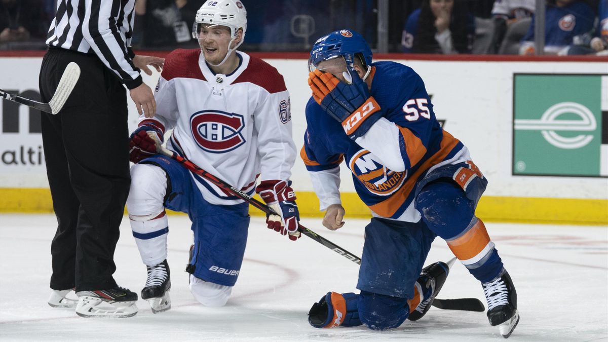 Horroverletzung Johnny Boychuk Muss Mit 90 Stichen Genaht Werden Eurosport