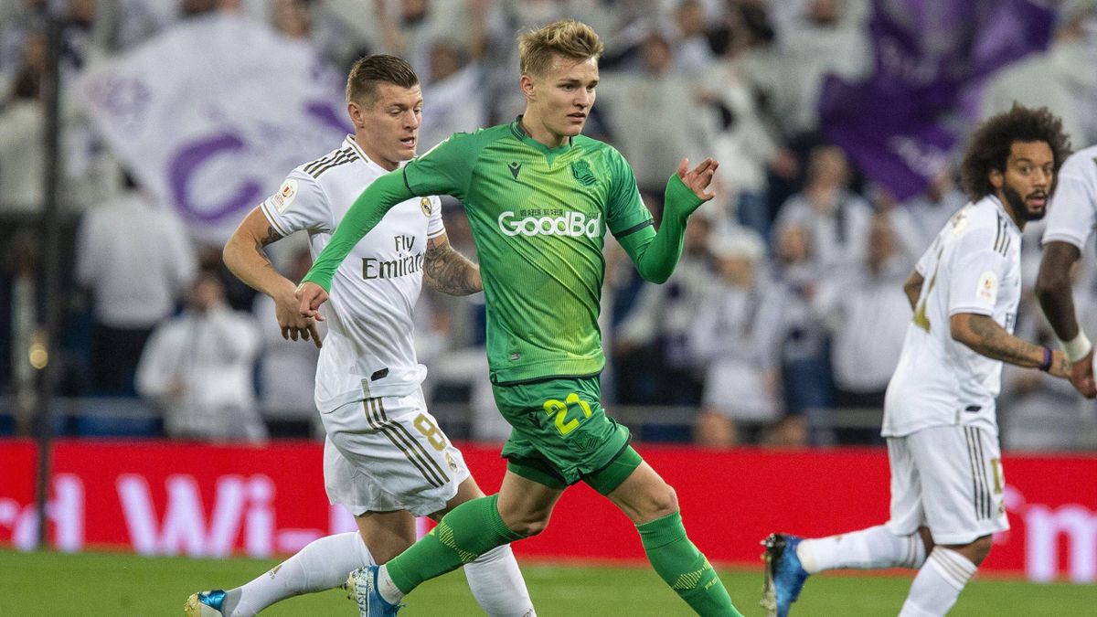 Real Madrid leiht Martin Ödegaard erneut an Real Sociedad aus - Eurosport