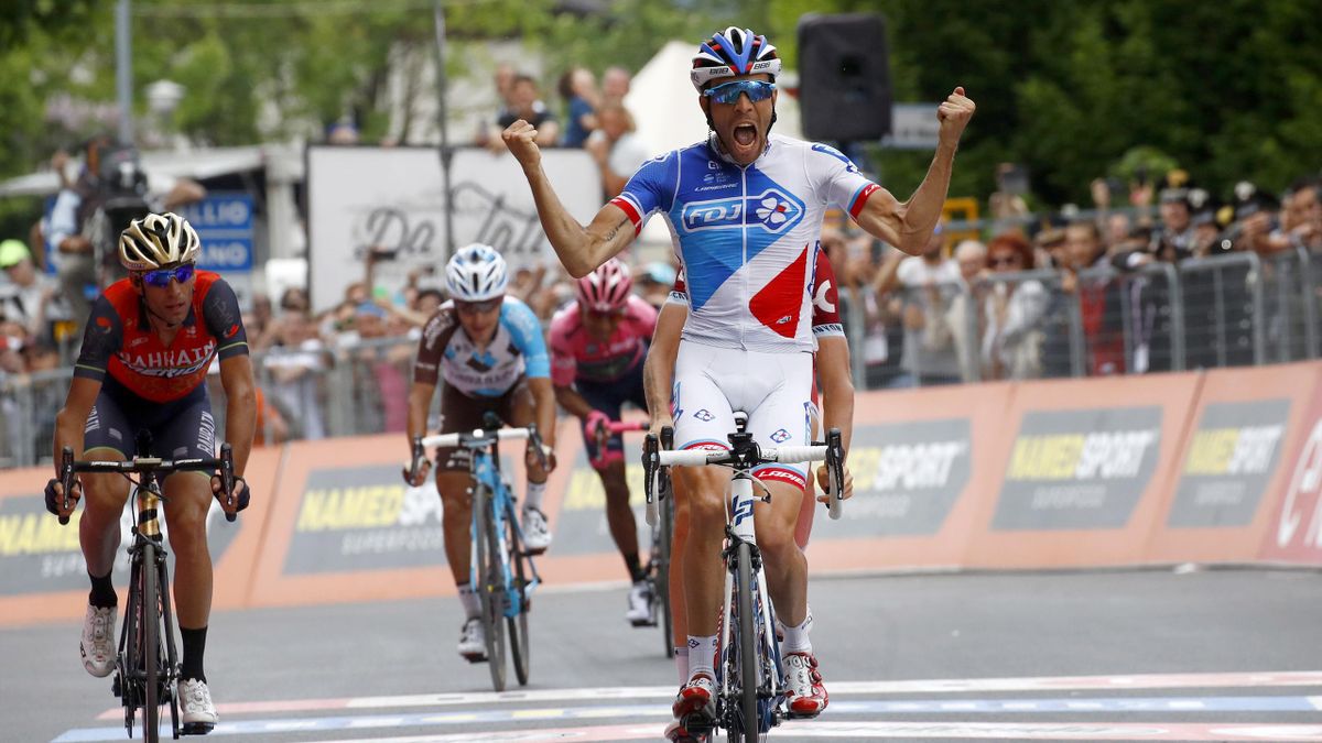 Thiabut Pinot (FDJ), vainqueur de la 20e étape du Giro