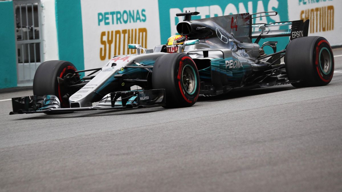Lewis Hamilton in Malaysia