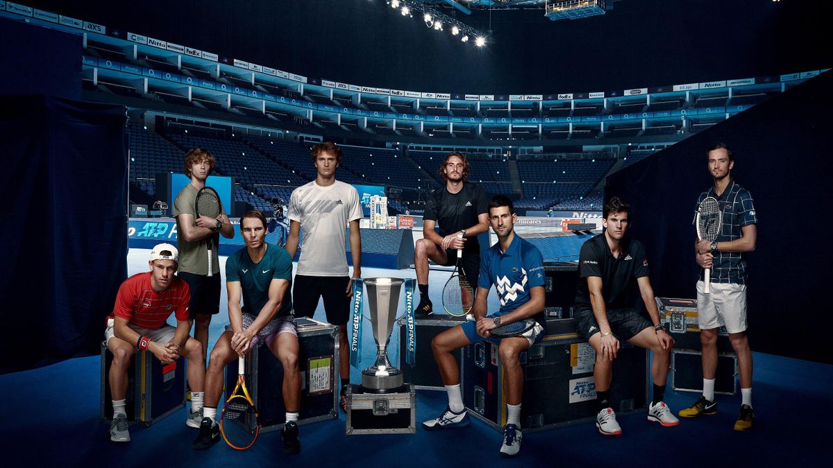 Cei opt jucători prezenți la ATP Finals 2020