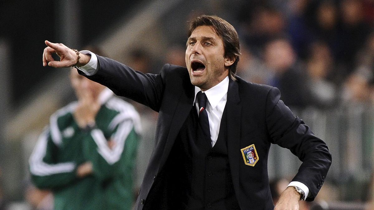 Italy's head coach Antonio Conte