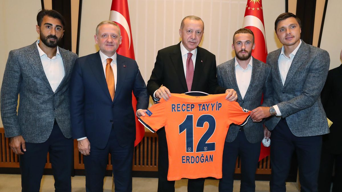 Președintele turc Recep Tayyip Erdogan este asociat cu clubul Istanbul Basaksehir