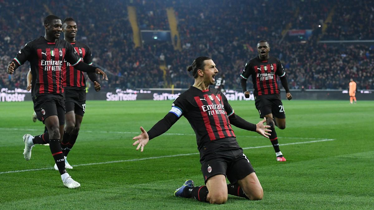 Udinese-AC Milan | Ibrahimovic se hace eterno y se convierte en el goleador  más longevo en la historia de la Serie A - Eurosport