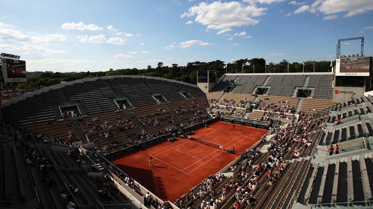 A general view of Court Suzanne-Lenglen