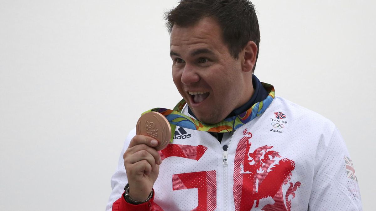 Britain's Steve Scott - Men's Double Trap bronze medallist