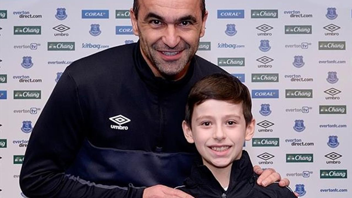 Roberto Martinez Hails Young Fan With Cerebral Palsy After Goal Of The Month Win Eurosport