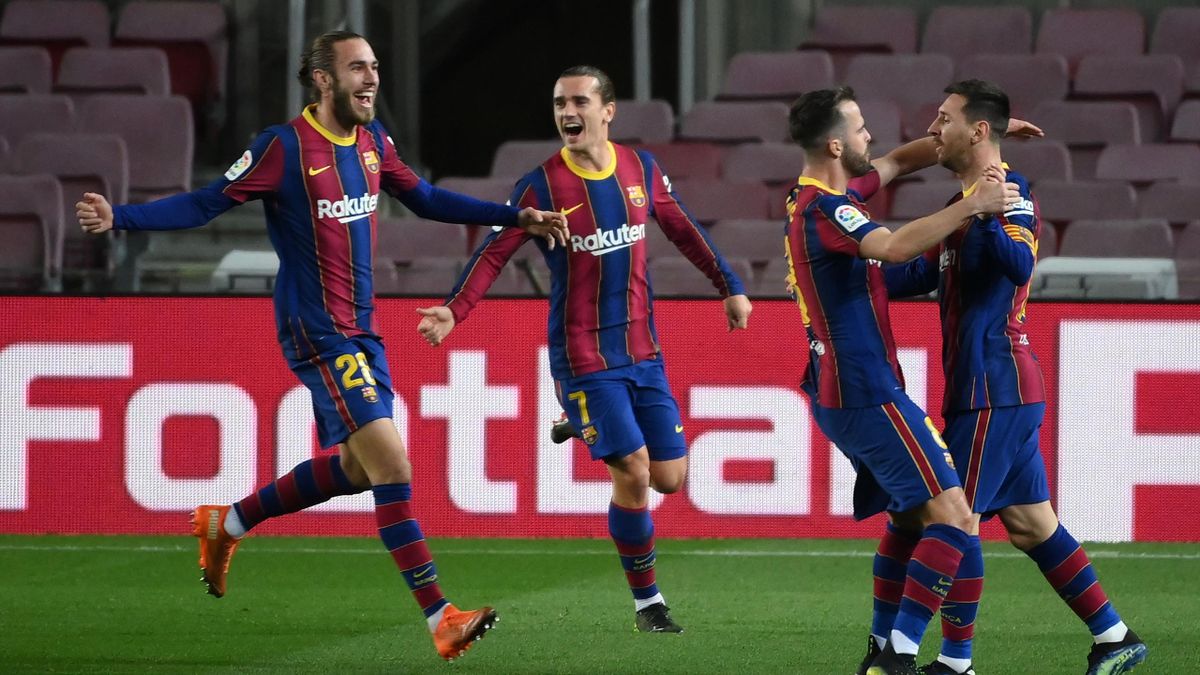 Messi Trifft Beim Comeback Fc Barcelona Schlagt Athletic Bilbao Und Zieht Mit Real Madrid Gleich Eurosport