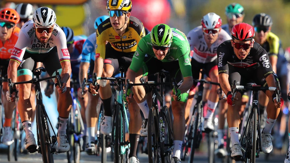 Tour de France 2020: Sagan bestraft - Sprint geht an Caleb ...