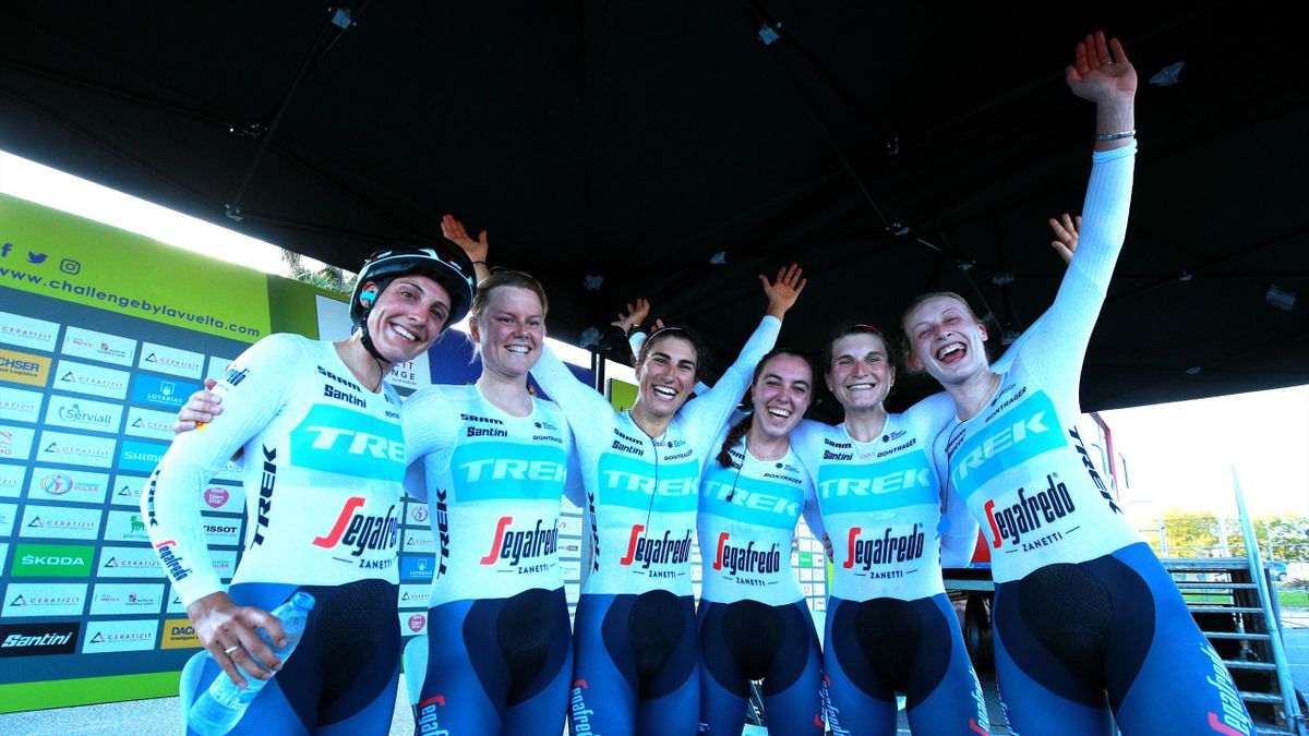 Trek-Segafredo wint de ploegentijdrit van de Vuelta Challenge