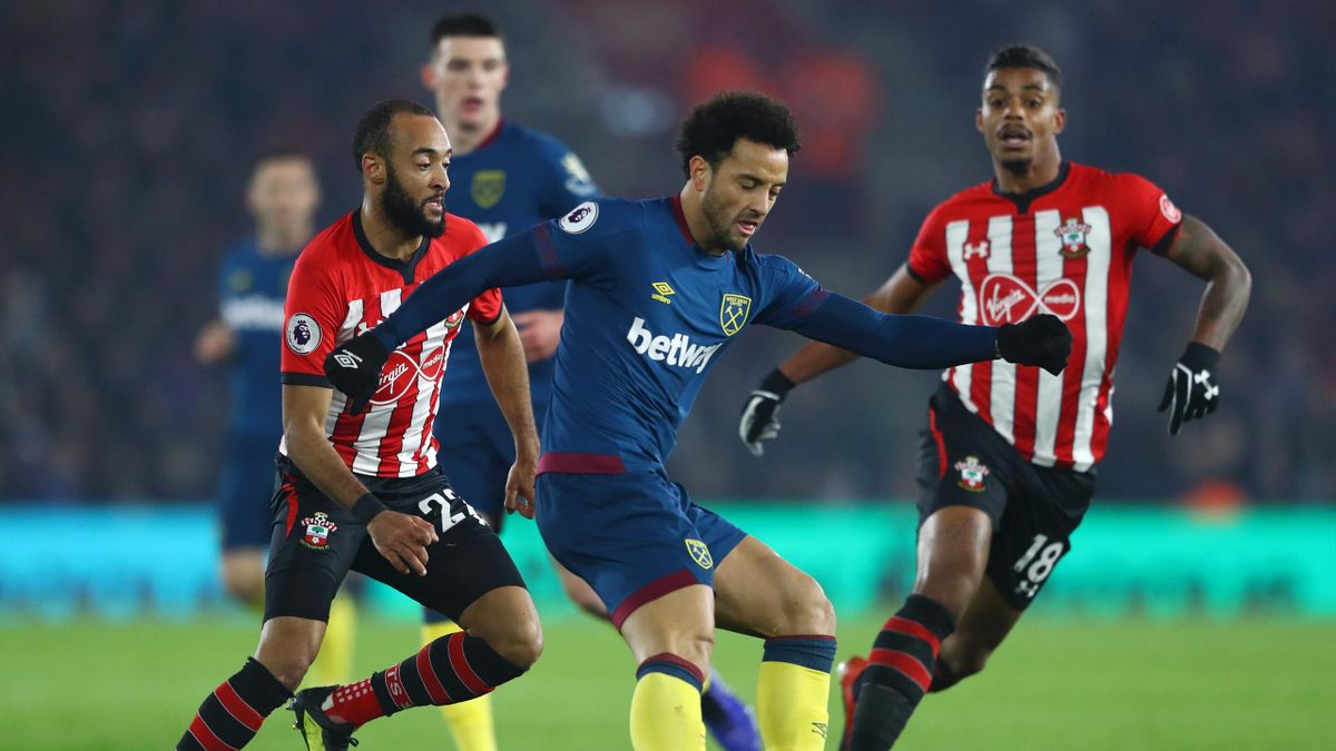 West Ham Enfonce Southampton 1 2 Et Remonte Au Classement Eurosport