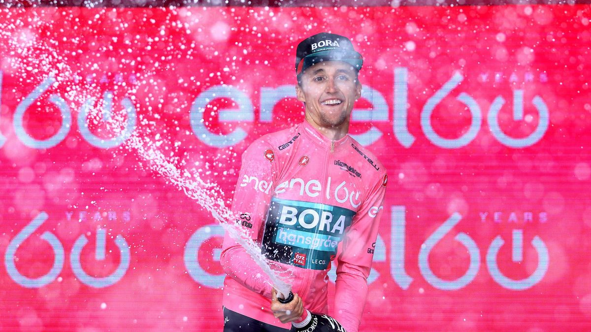 Jai Hindley (Bora-hansgrohe) gewinnt den Giro d'Italia