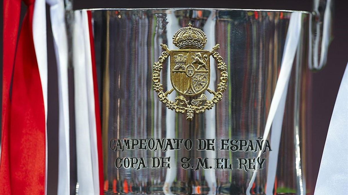 Le trophée de la Copa del Rey le 19 mai 2010 à Barcelone