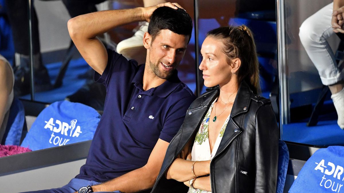 Novak Djokovic and wife Jelena test negative for Covid19  Eurosport
