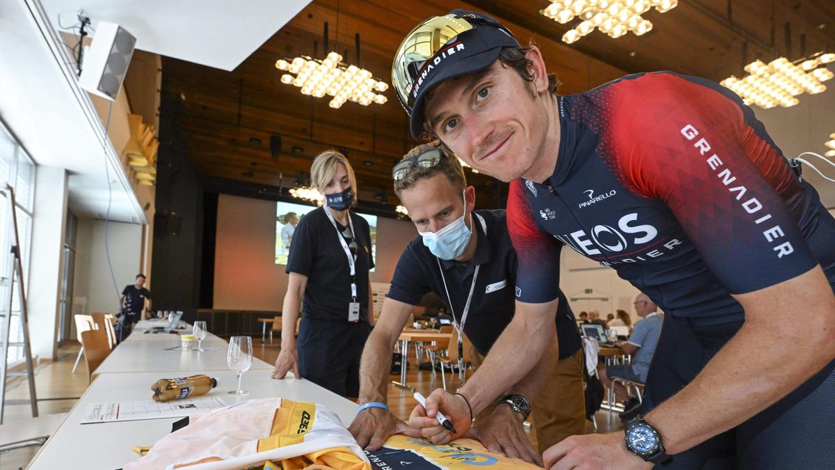 Geraint Thomas arbore un timide sourire : il remporte le Tour de Suisse, à quelques jours du Tour de France 2022