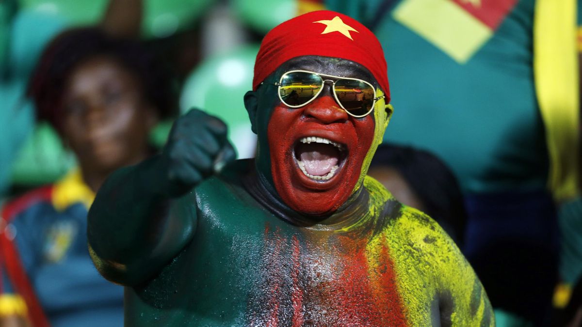 A Cameroon fan
