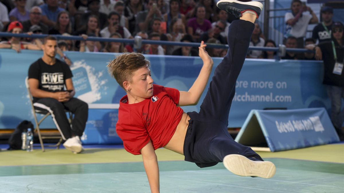 B-Boy Martin, ici aux Jeux Olympiques de la jeunesse, futur représentant français en breakdance aux Jeux Olympiques de paris en 2024 ?
