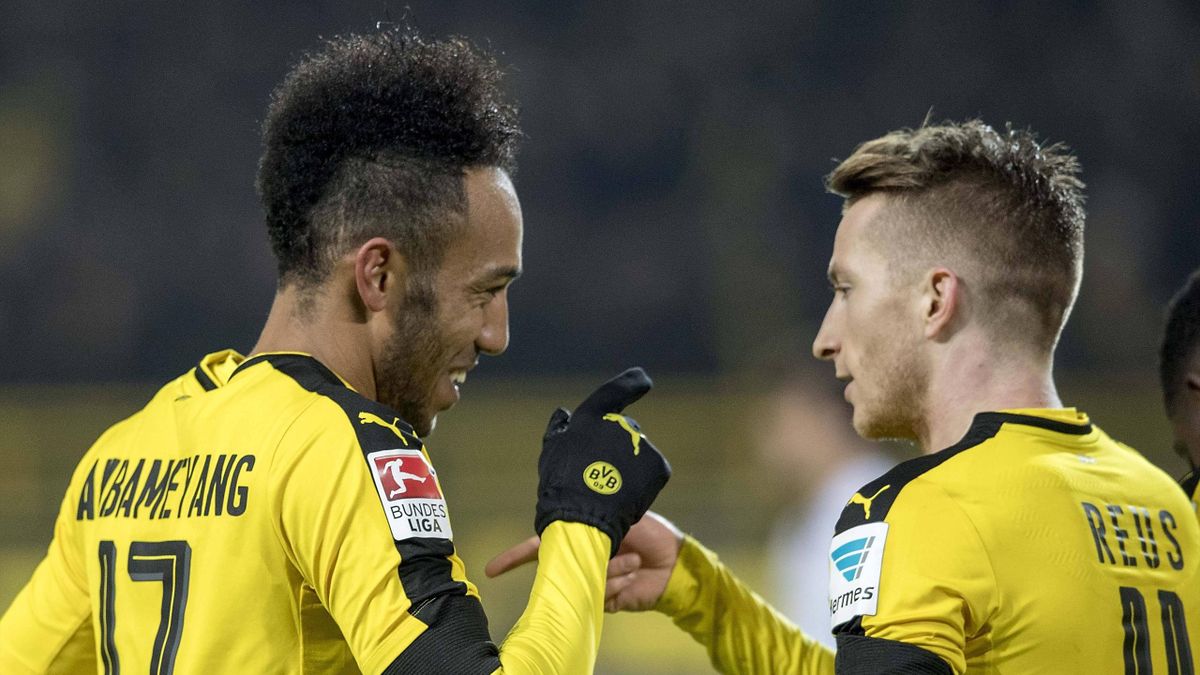 Dortmund Pierre Emerick Aubameyang Und Marco Reus Stehen Auch Weiterhin Im Visier Der Top Klubs Eurosport