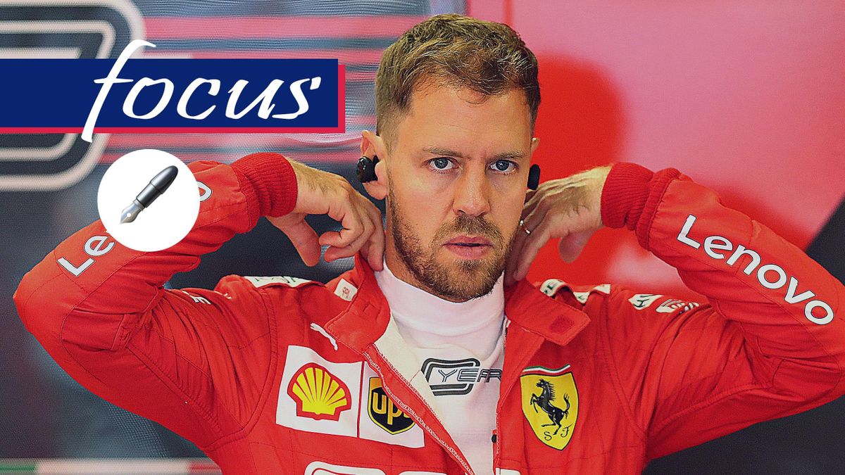 Sebastian Vettel, Ferrari, 2019, focus