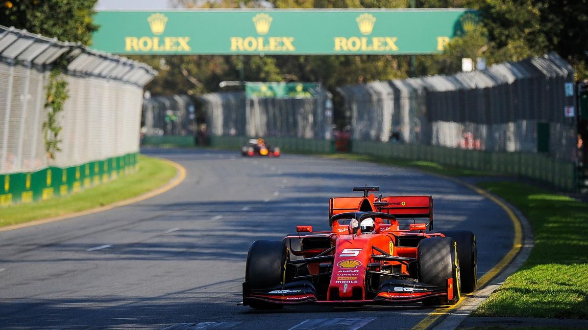 Sebastian Vettel beim Großen Preis von Australien 2019