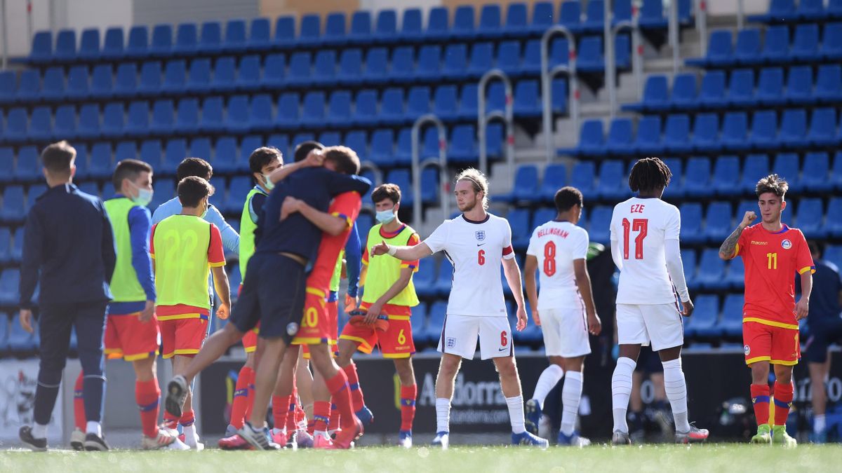 Euro 2021 qualifying: England U21s held by minnows Andorra U21s in