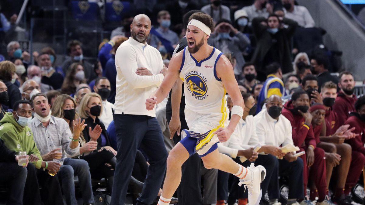 Klay Thompson torna in campo col Golden State Warriors, NBA 2021-22