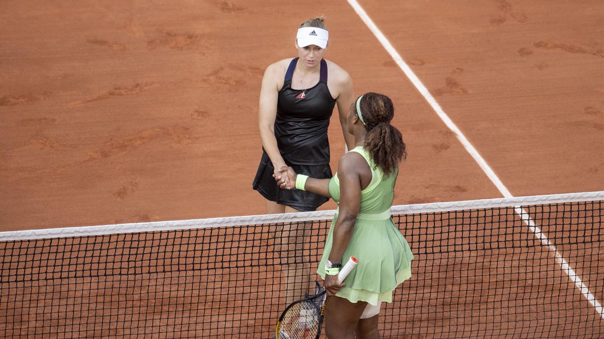 French Open Wow This Is The Next Gen Elena Rybakina Big Surprise Against Serena Williams Wilander Eurosport