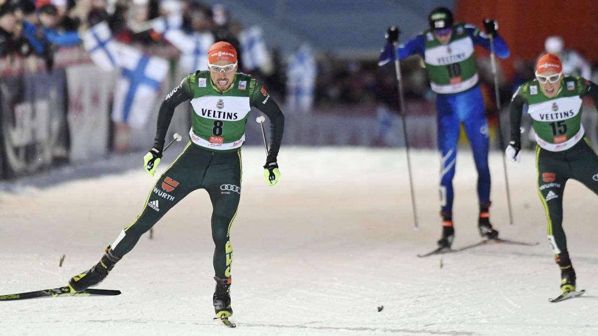 Weltcup Nordische Kombination in Ruka Rydzek vor Frenzel Doppelsieg für deutsche Kombinierer