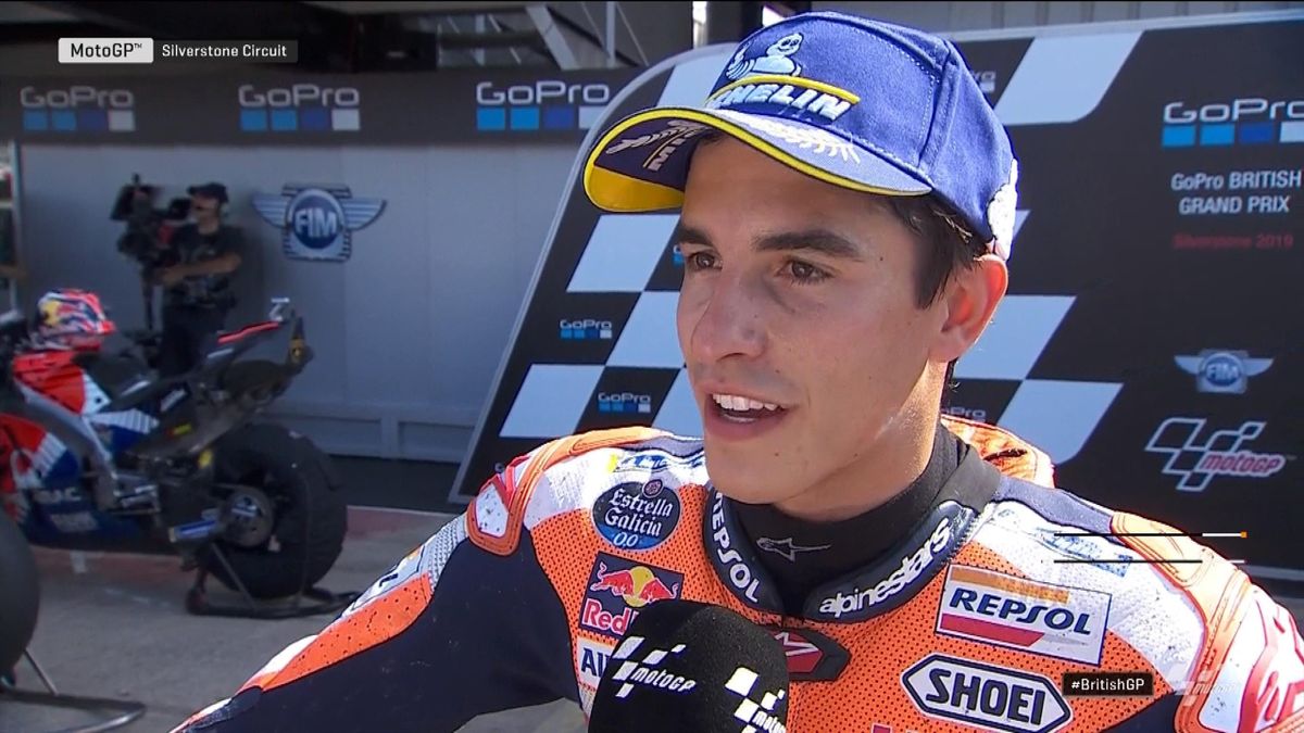 Motorcycling News Marc Marquez Storms To Pole With Lap Record At Silverstone Eurosport