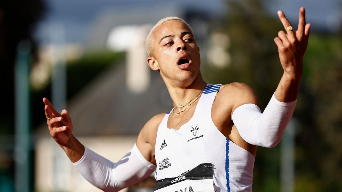 Sasha Zhoya, sacré champion de France 2022 sur 100m haies