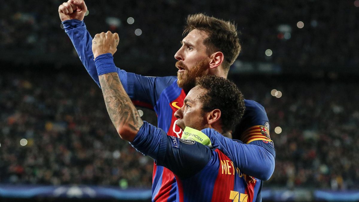 Très ému, Neymar évoque sa relation avec Messi : "Un gars très spécial pour  moi au Barça..." - Eurosport