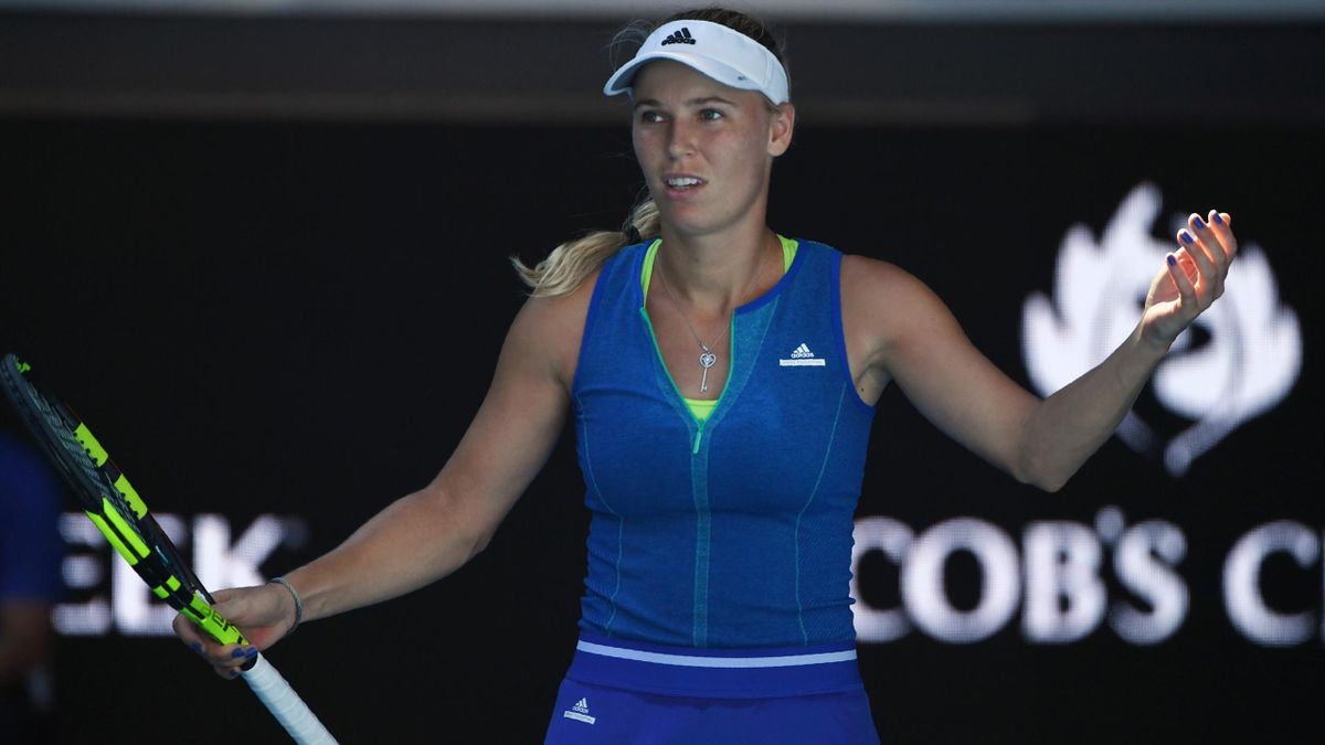 Miami Caroline Wozniacki rejoint Karolina Pliskova en demifinales Eurosport